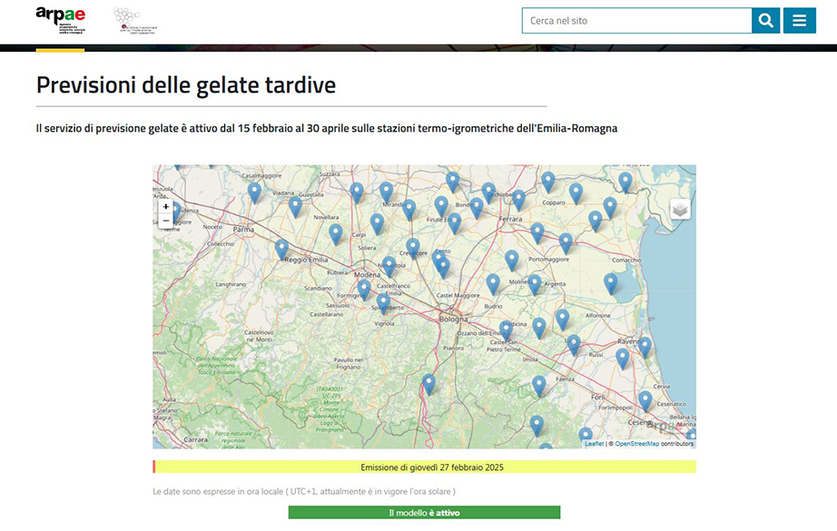 Arpae gelate Arpae gelate