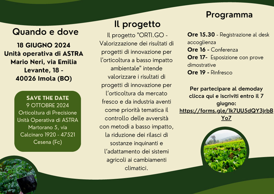 Demo Day Orti Due Demo Day Orti Due