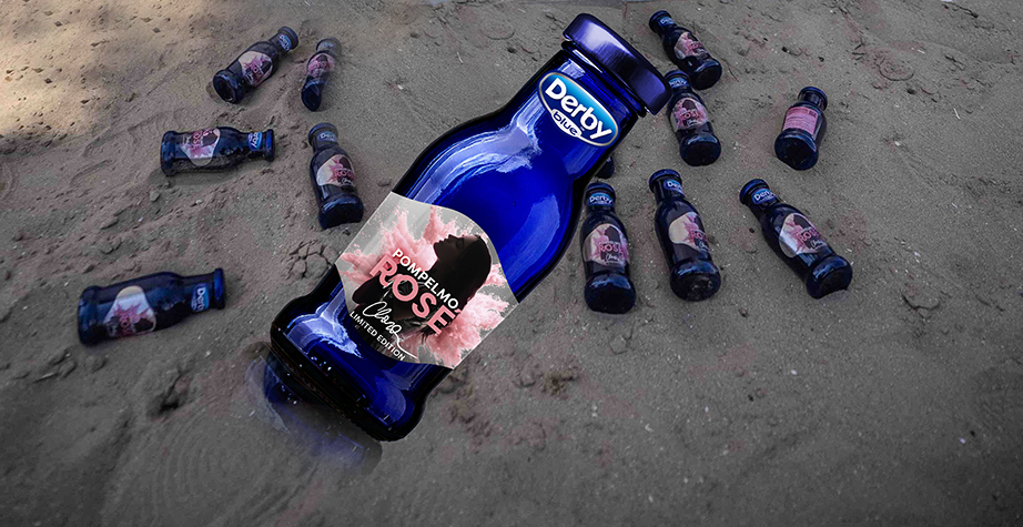 Derby Blue Pompelmo Rose