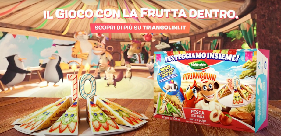 Spot Triangolini Valfrutta