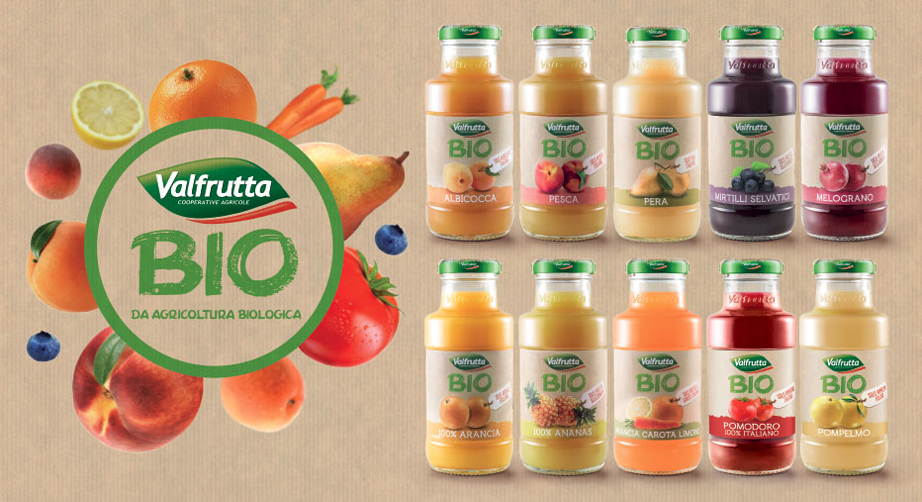 Valfrutta BIO - Gamma succhi bar