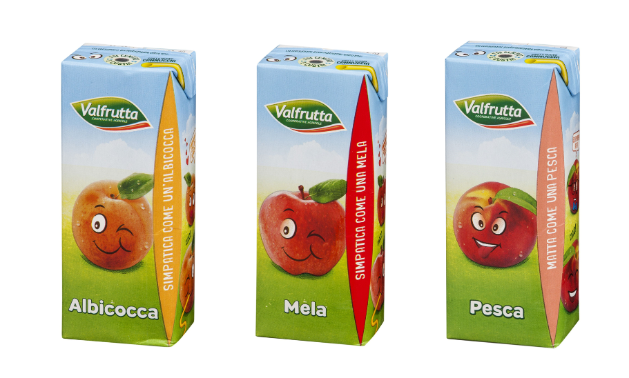 Valfrutta, nuovo brik ecosostenibile per i succhi di frutta nel canale  vending - Imbottigliamento